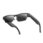 L802 Metal Half Rim AI Smart Glasses with 8MP Camera & Real-Time Translation