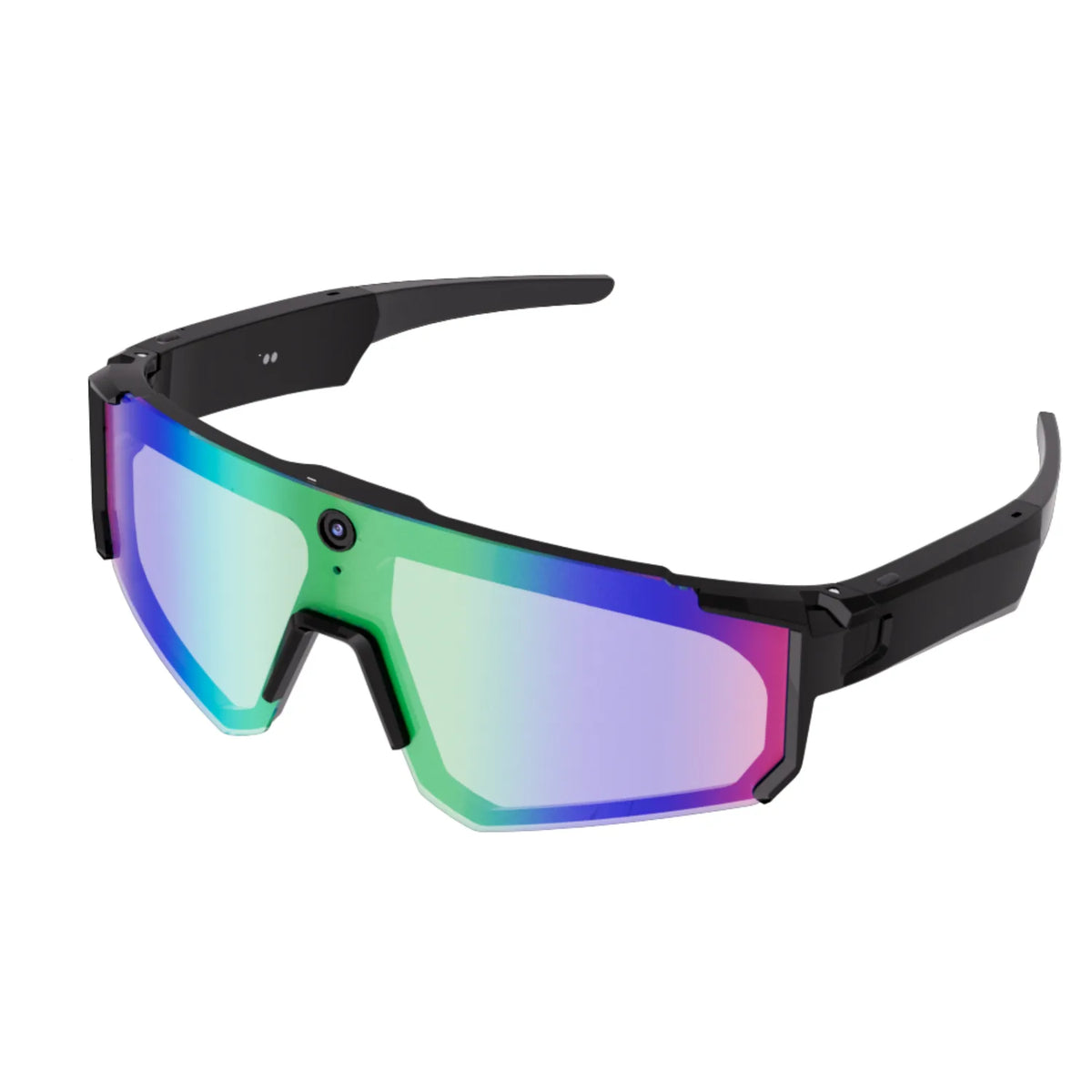 V06 Sporty Wraparound AI Smart Glasses with 8MP Camera, Real-Time Translation & 1200P Video
