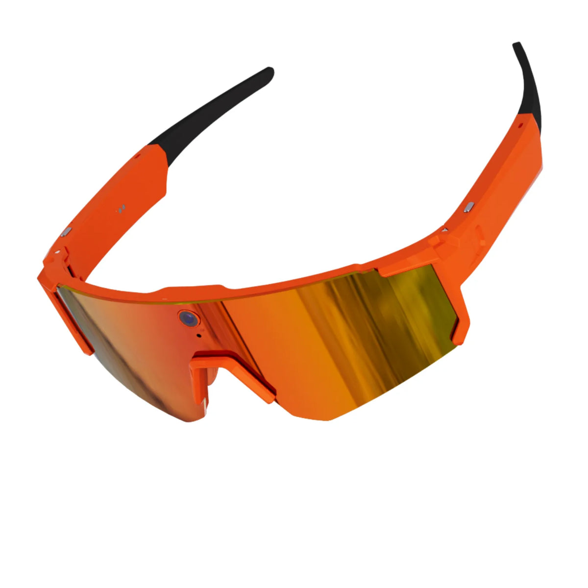V06 Sporty Wraparound AI Smart Glasses with 8MP Camera, Real-Time Translation & 1200P Video