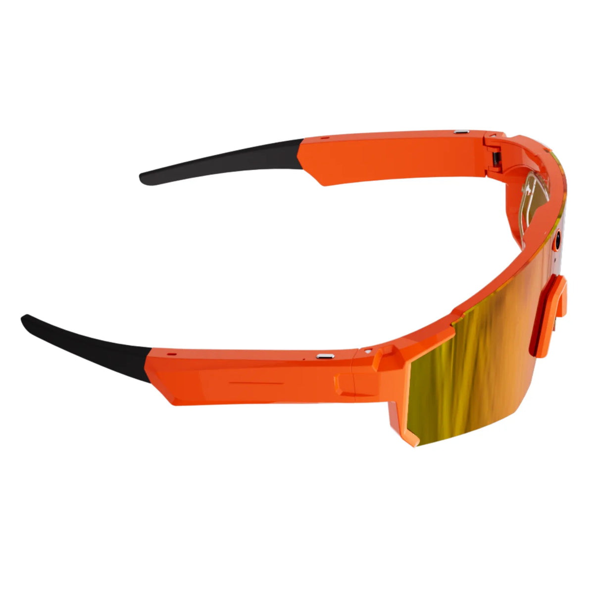 V06 Sporty Wraparound AI Smart Glasses with 8MP Camera, Real-Time Translation & 1200P Video
