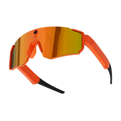 V06 Sporty Wraparound AI Smart Glasses with 8MP Camera, Real-Time Translation & 1200P Video
