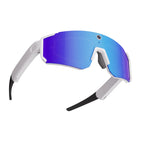 V06 Sporty Wraparound AI Smart Glasses with 8MP Camera, Real-Time Translation & 1200P Video