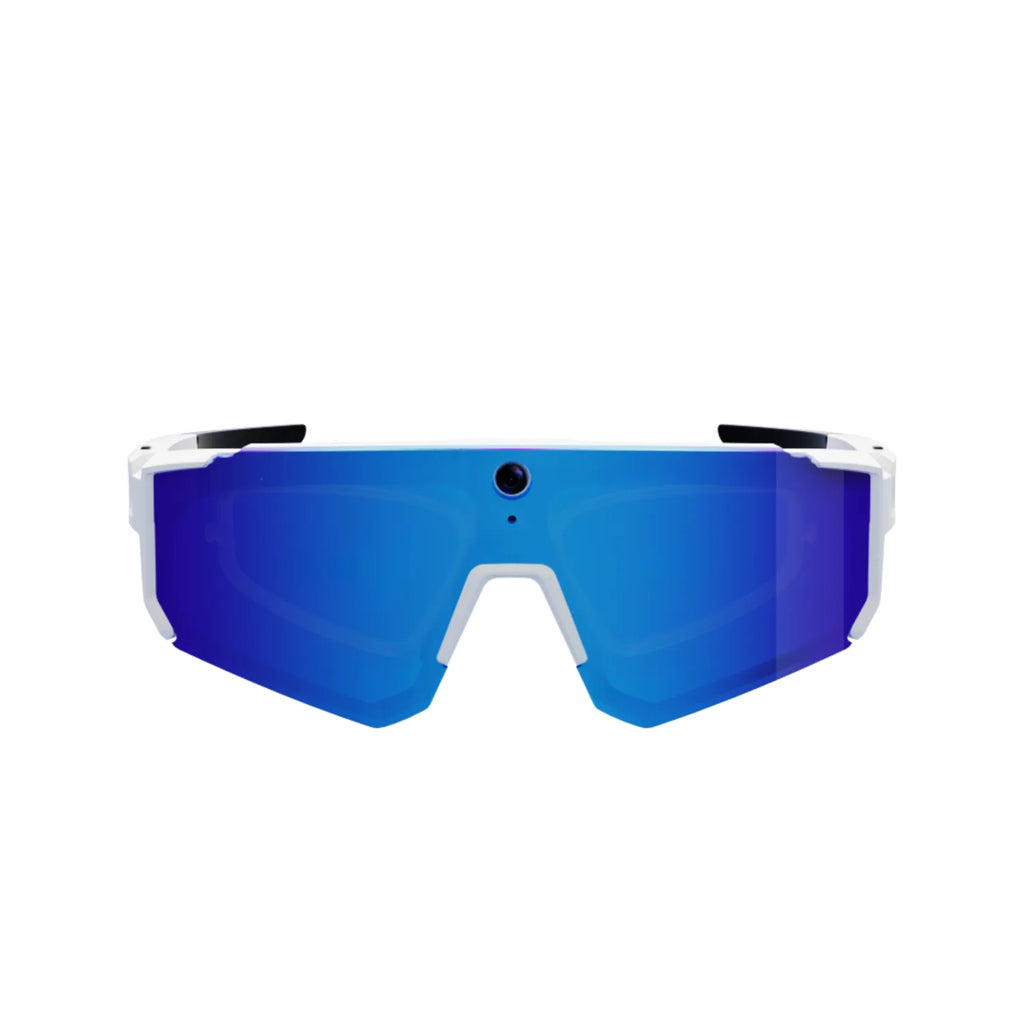 V06 Sporty Wraparound AI Smart Glasses with 8MP Camera, Real-Time Translation & 1200P Video