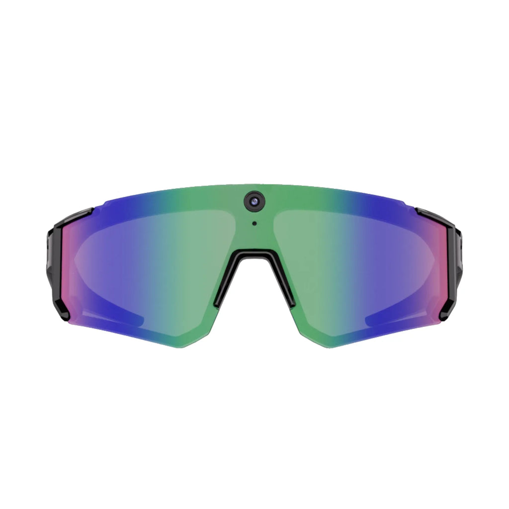 V06 Sporty Wraparound AI Smart Glasses with 8MP Camera, Real-Time Translation & 1200P Video