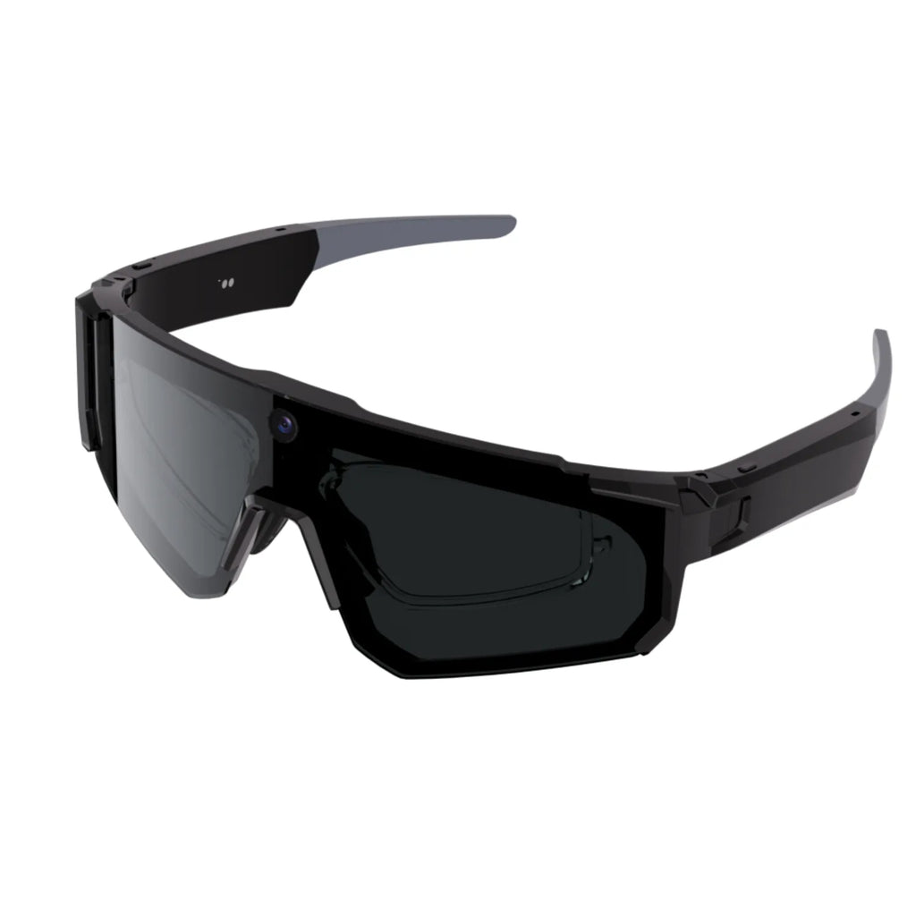 V06 Sporty Wraparound AI Smart Glasses with 8MP Camera, Real-Time Translation & 1200P Video